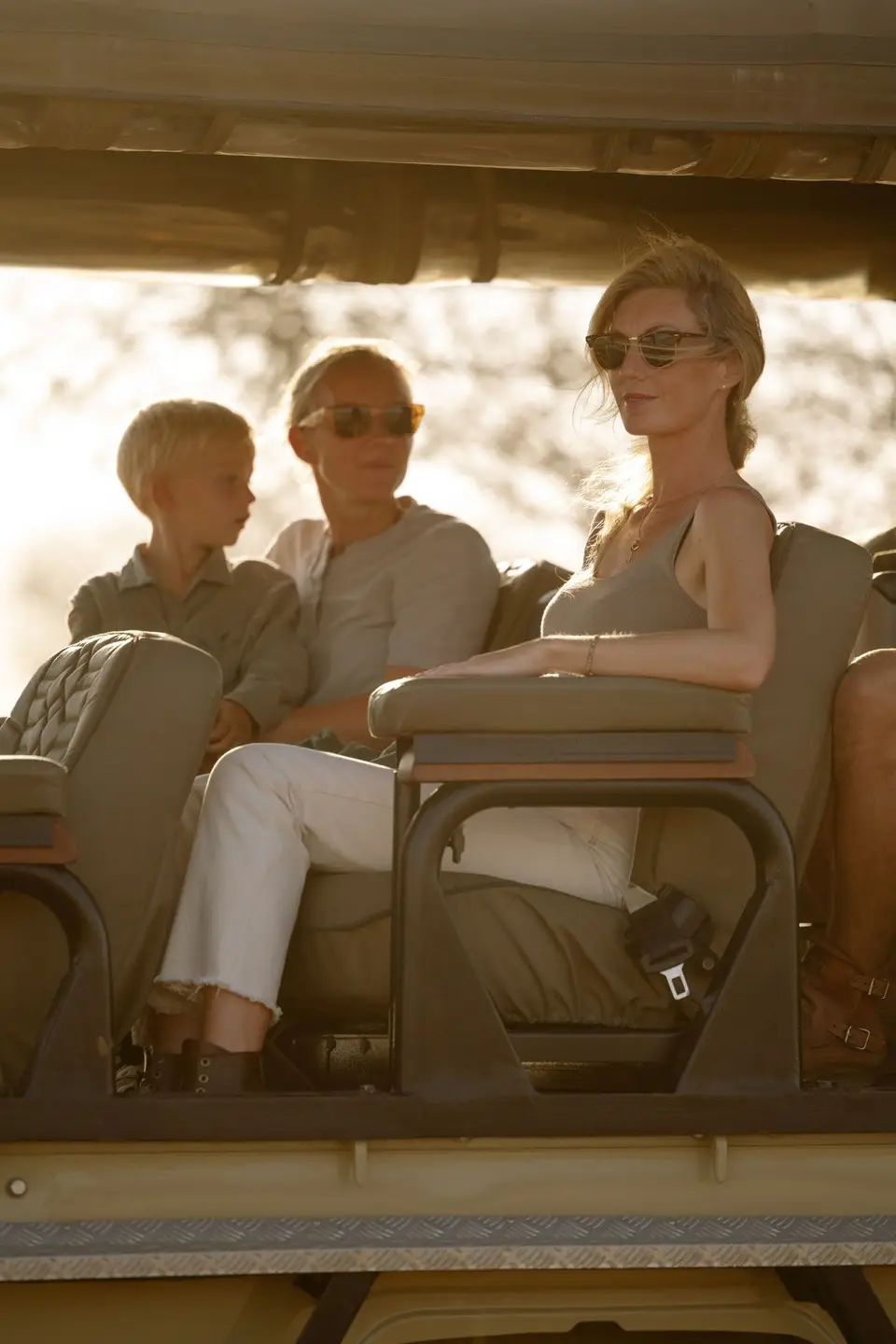 Explore the wilderness from an open safari vehicle