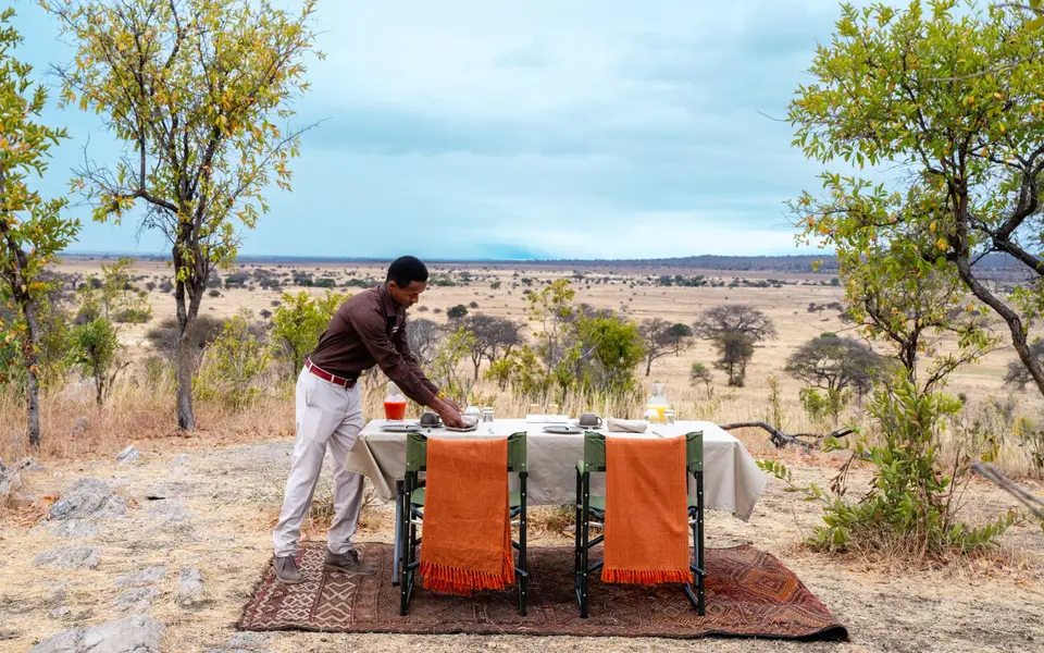 Breakfast in the bush