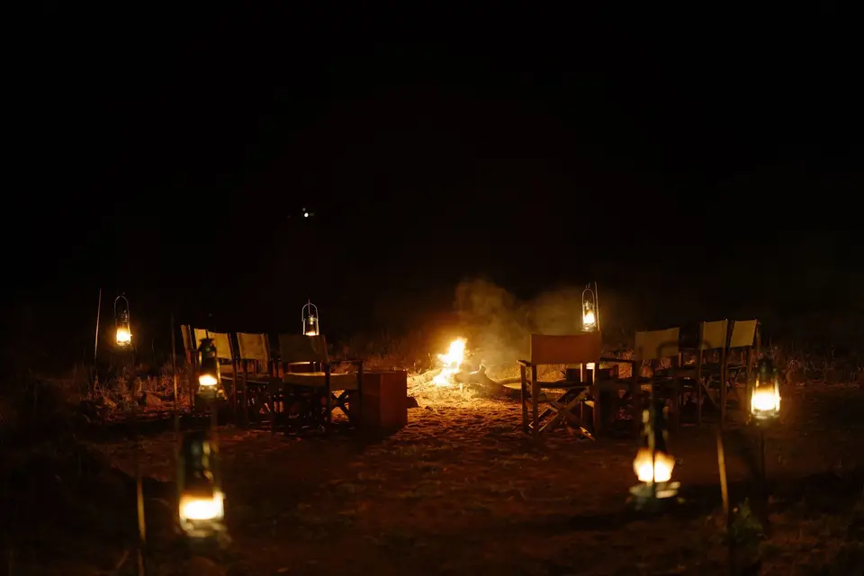 Evenings around the campfire at Randilen Plains Bush Camp