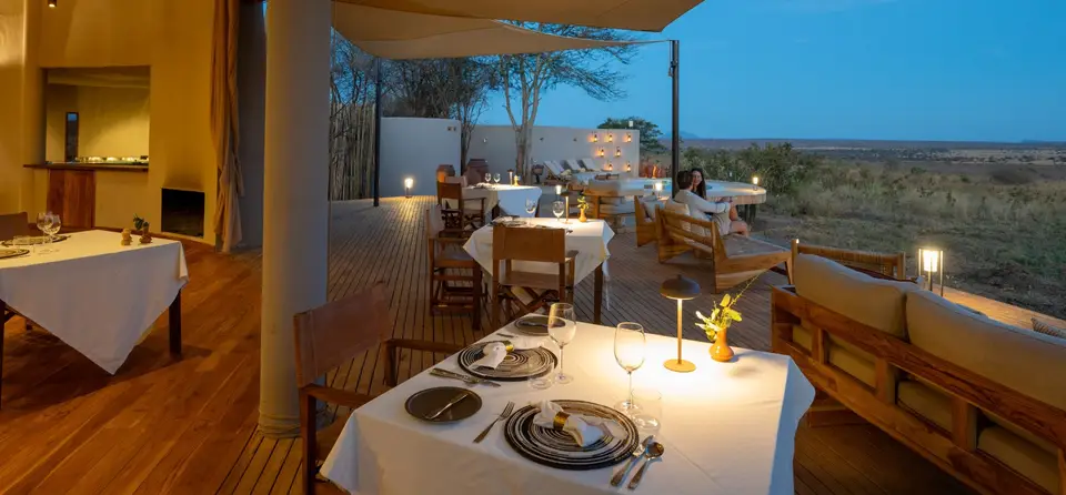 An unforgettable evening of dining at Randilen Plains Lodge
