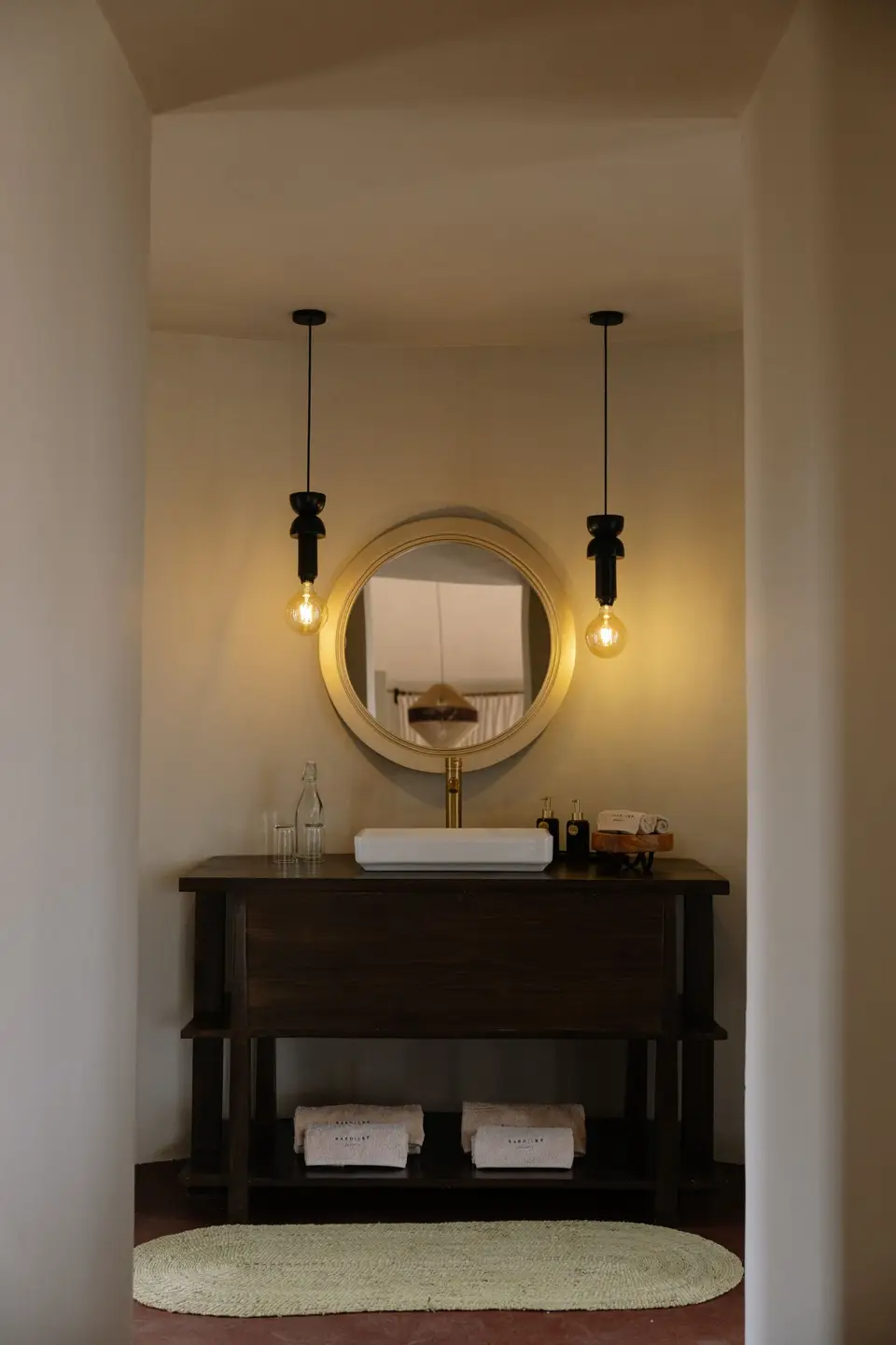 The bathroom at Randilen Plains Lodge