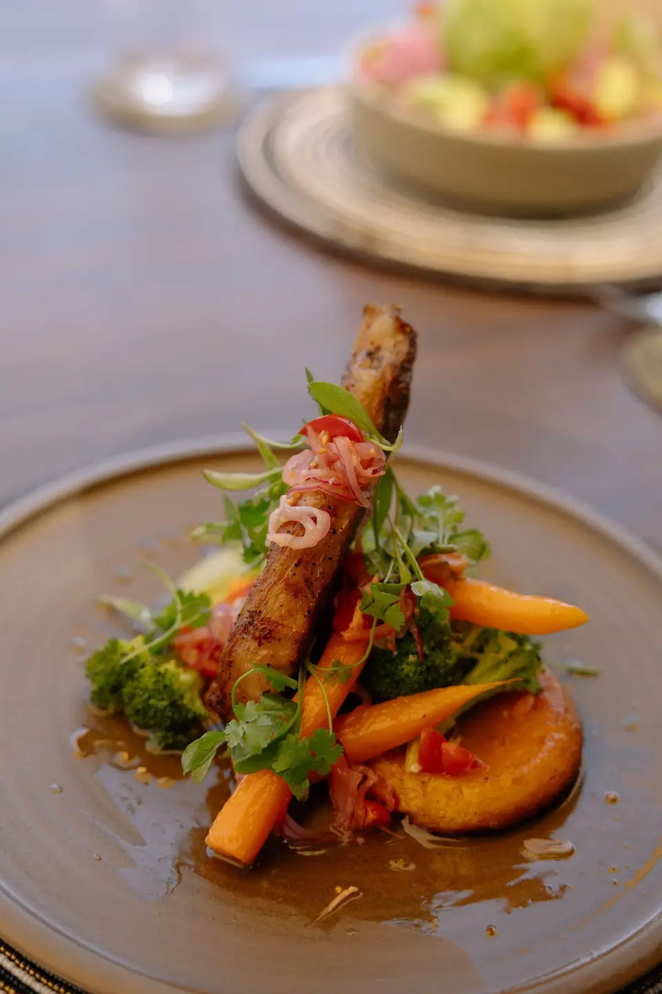 Freshly prepared cuisine at Randilen Plains Lodge