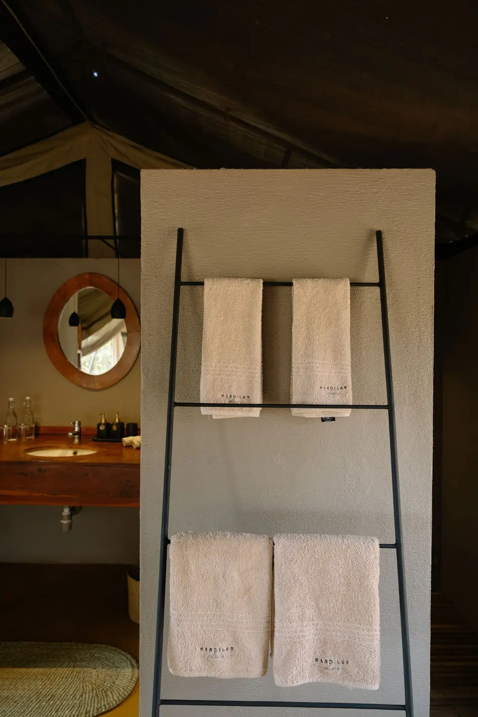 Bathroom area