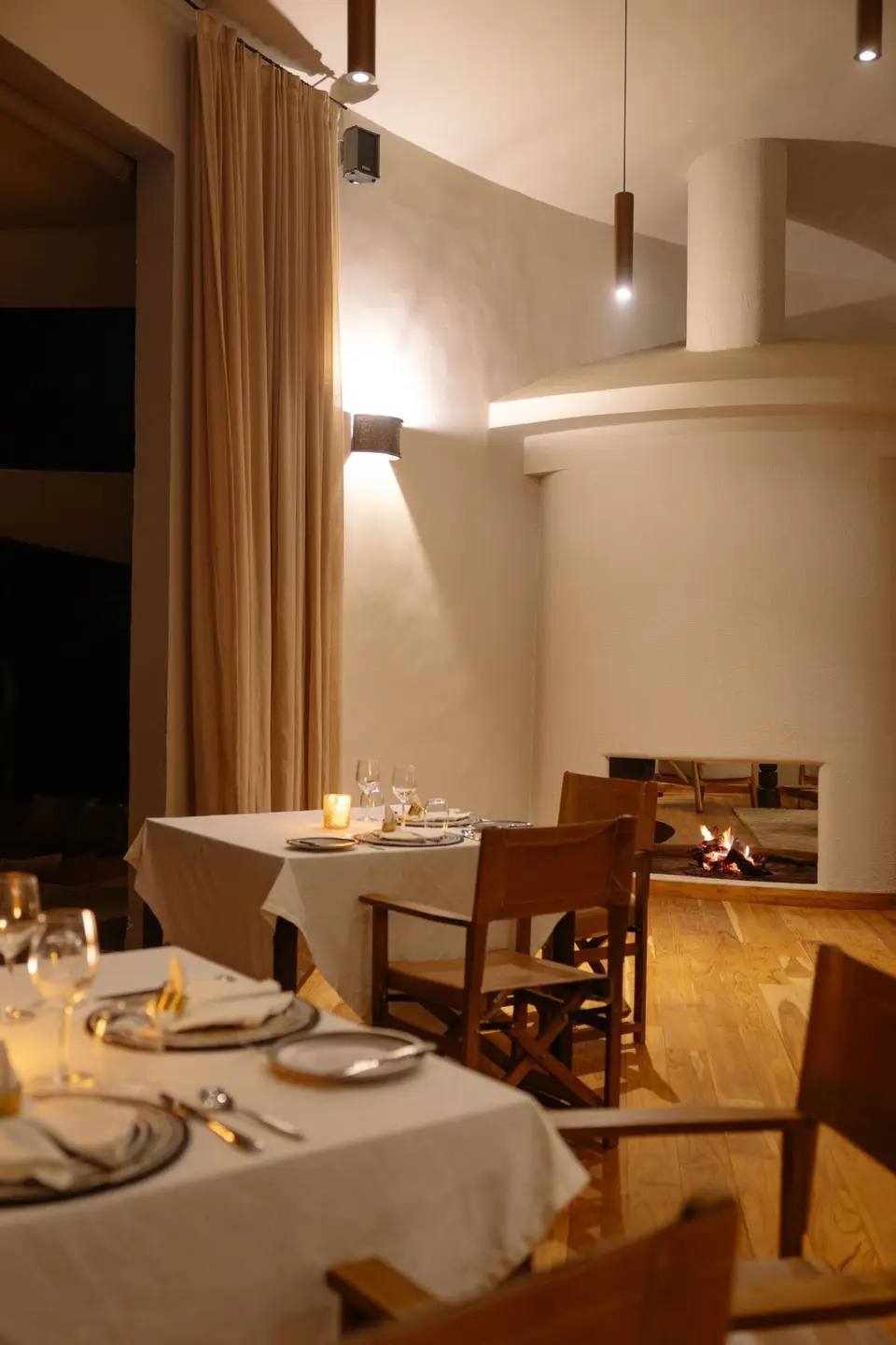 Indoor Dining at Randilen Plains Lodge